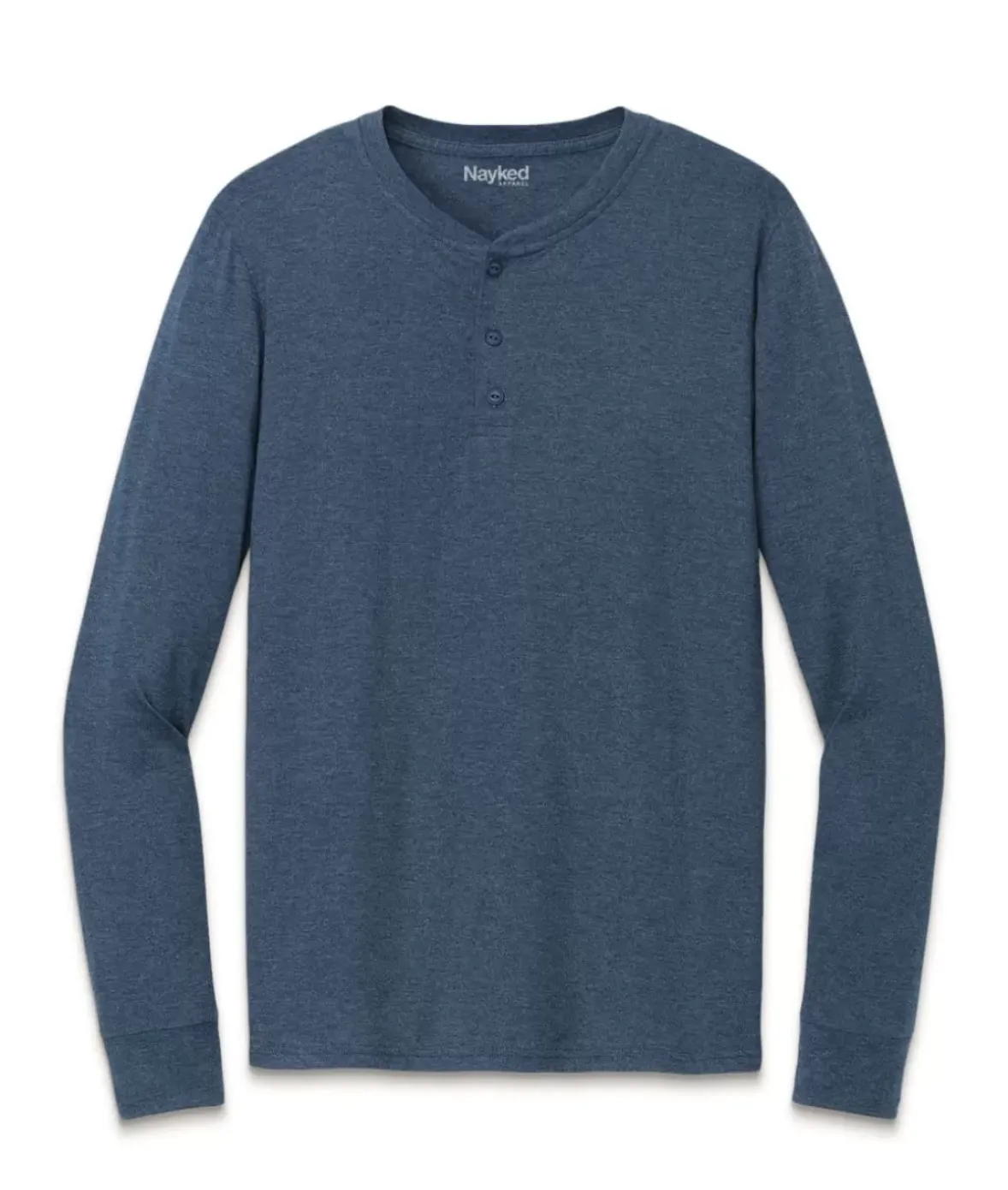 Nayked Apparel Shirts>Men'S Ridiculously Soft Long Sleeve Henley
