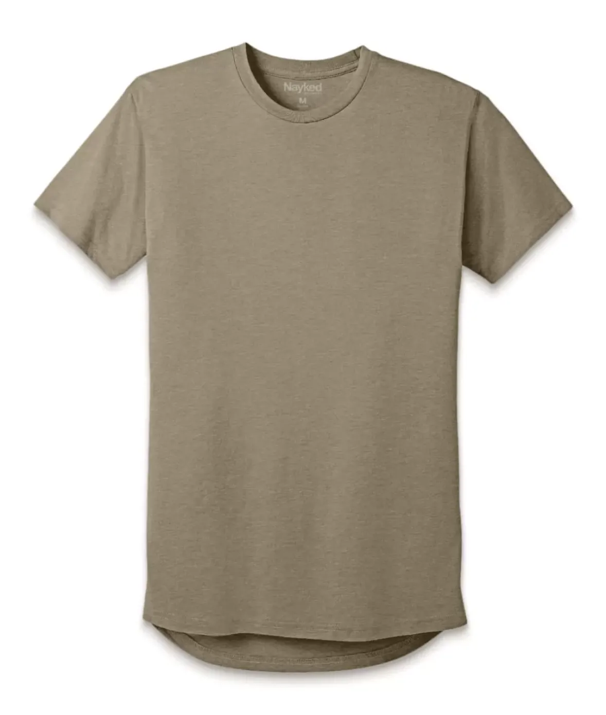 Nayked Apparel Shirts>Men'S Ridiculously Soft Longline Tee