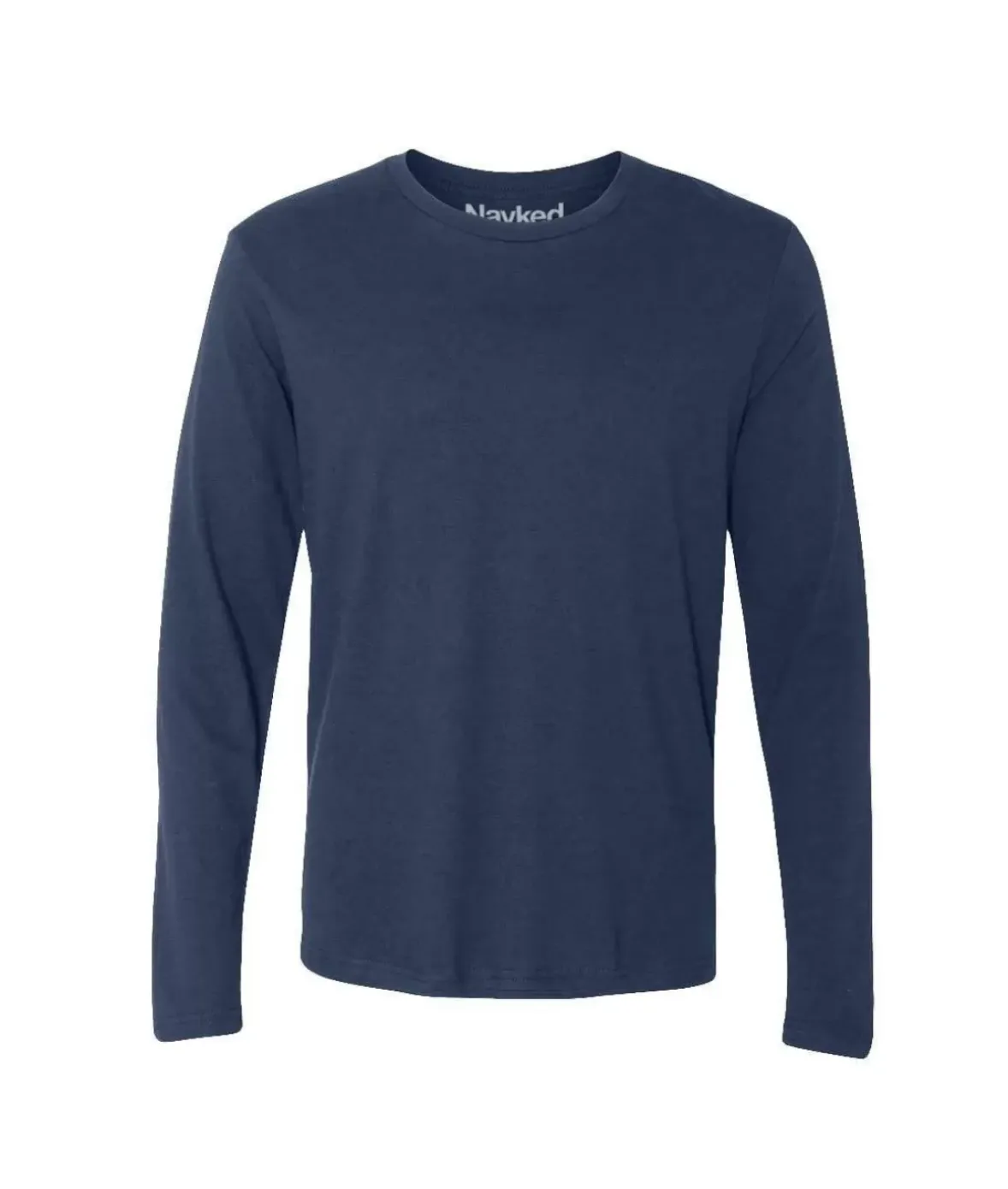 Nayked Apparel T-Shirts>Men'S Ridiculously Soft Long Sleeve 100% Cotton T-Shirt