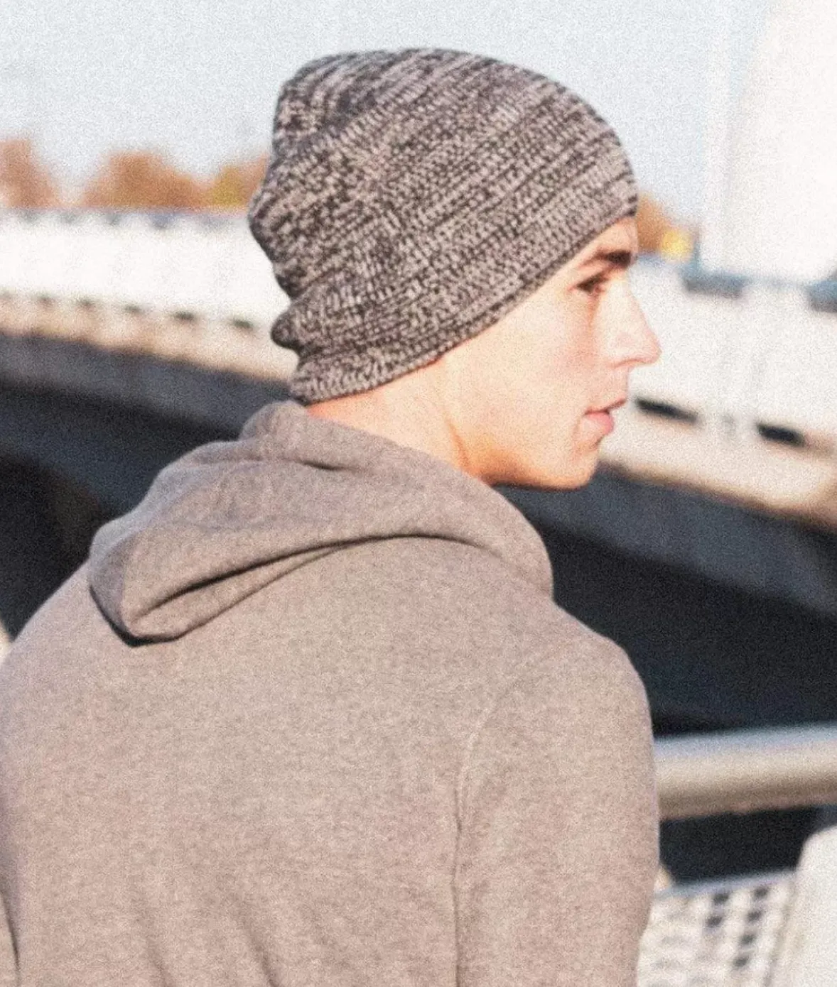 Nayked Apparel Accessories>Men'S Ridiculously Soft Marled Beanie