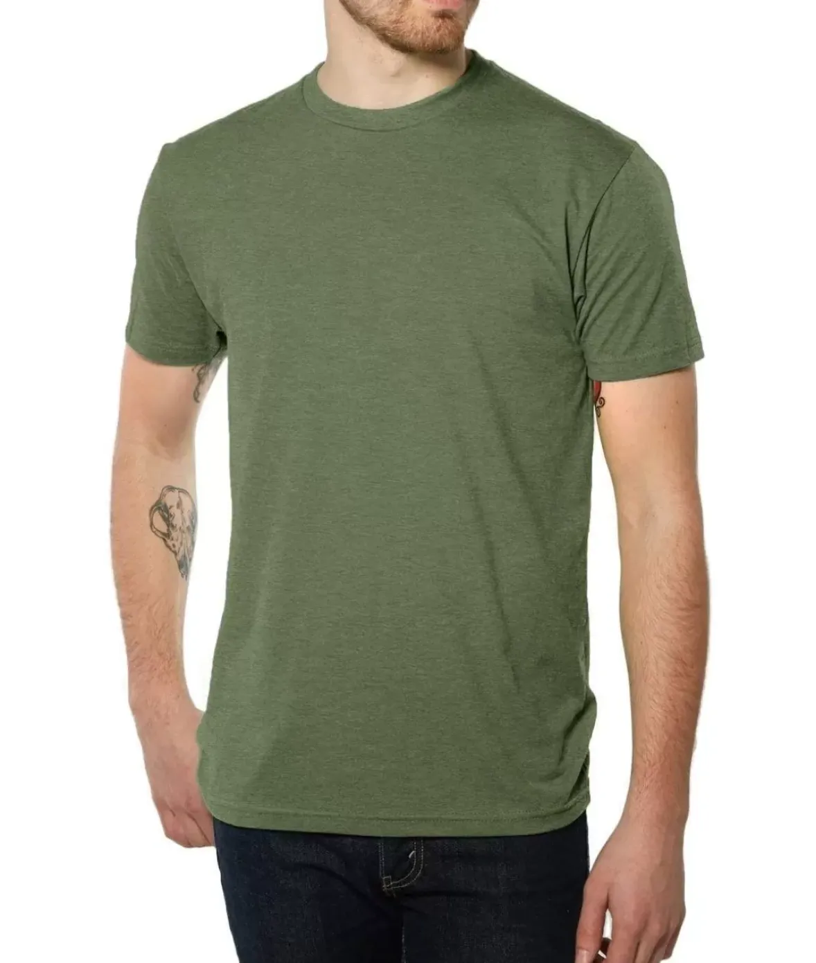 Nayked Apparel T-Shirts>Men'S Ridiculously Soft Midweight Crew T-Shirt | Classic