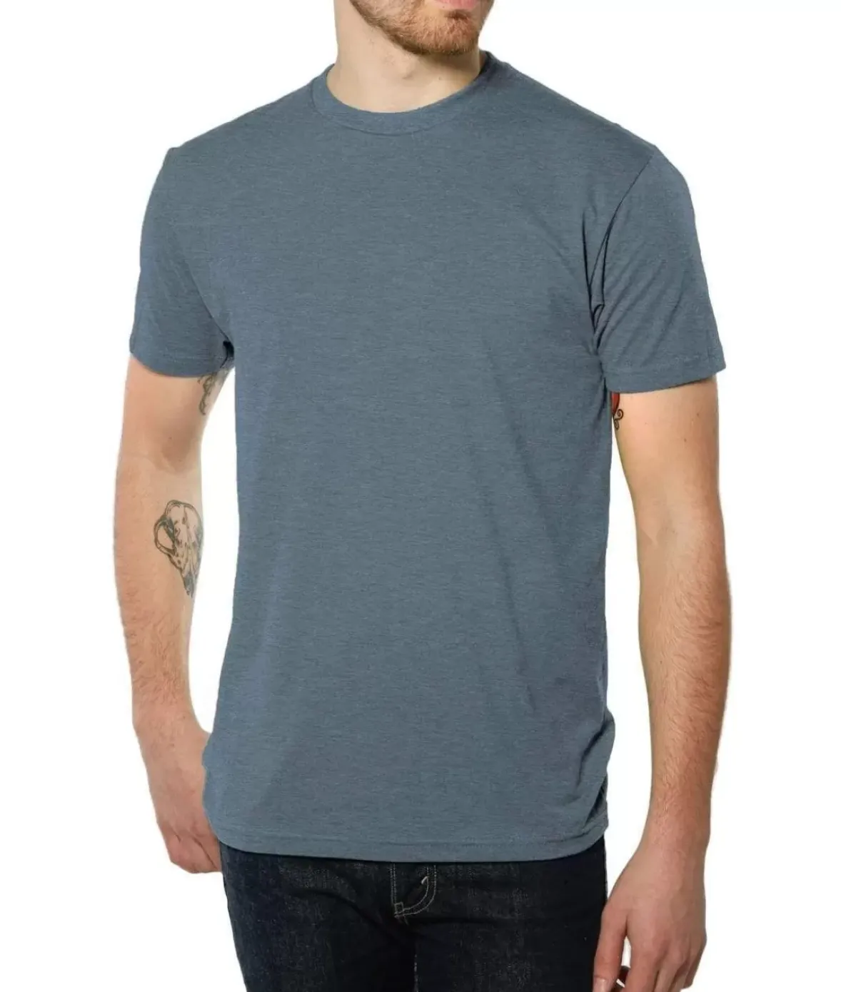 Nayked Apparel T-Shirts>Men'S Ridiculously Soft Midweight Crew T-Shirt | Classic