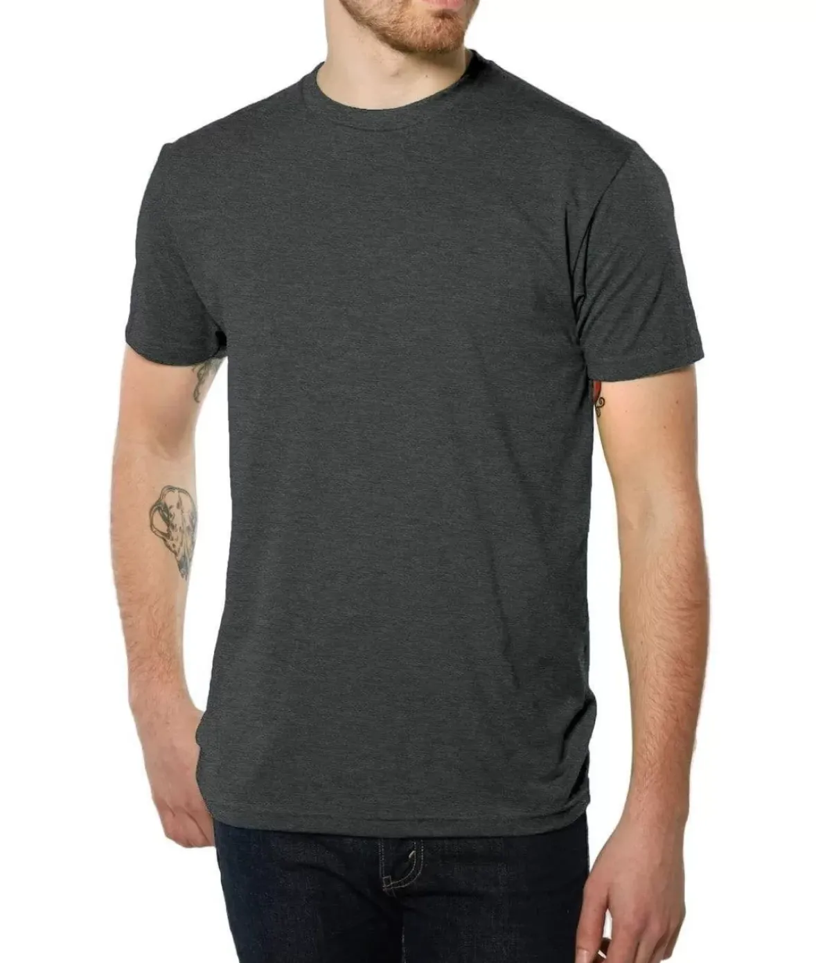 Nayked Apparel T-Shirts>Men'S Ridiculously Soft Midweight Crew T-Shirt | Classic