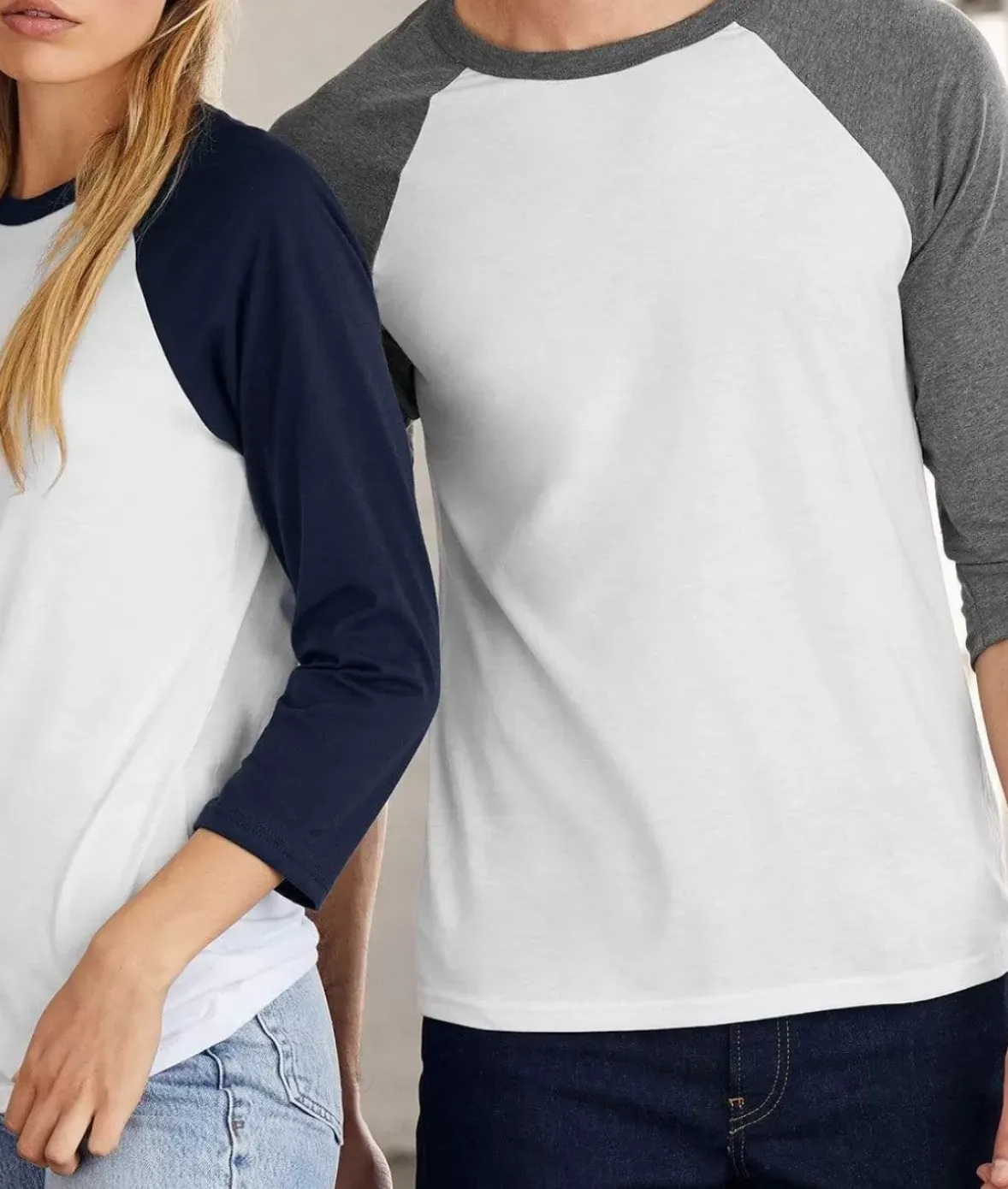 Nayked Apparel T-Shirts>Men'S Ridiculously Soft Midweight Baseball Shirt