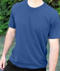 Nayked Apparel Shirts>Men'S Ridiculously Soft Midweight Crew T-Shirt | New Arrival Colors