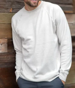 Nayked Apparel Shirts>Men'S Ridiculously Soft Midweight Raglan Pullover