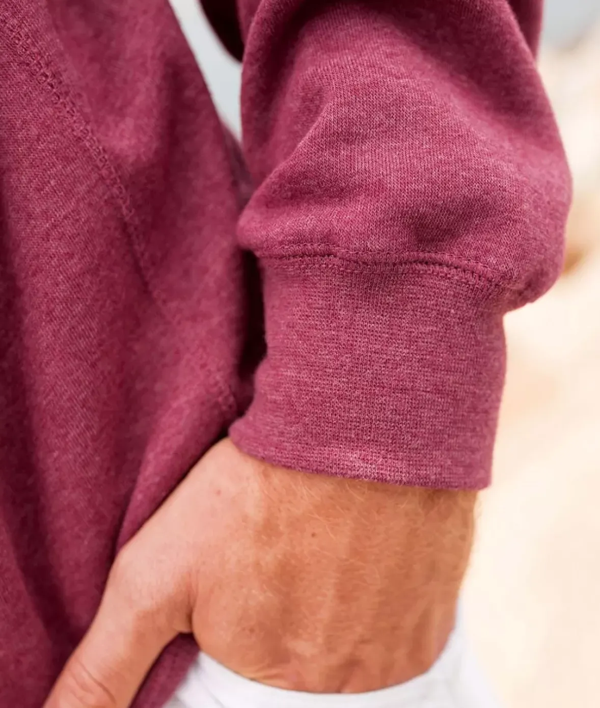 Nayked Apparel Hoodies & Sweatshirts>Men'S Ridiculously Soft Midweight Raglan Pullover