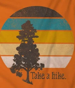 Nayked Apparel T-Shirts>Men'S Ridiculously Soft Midweight Graphic Tee | Take A Hike