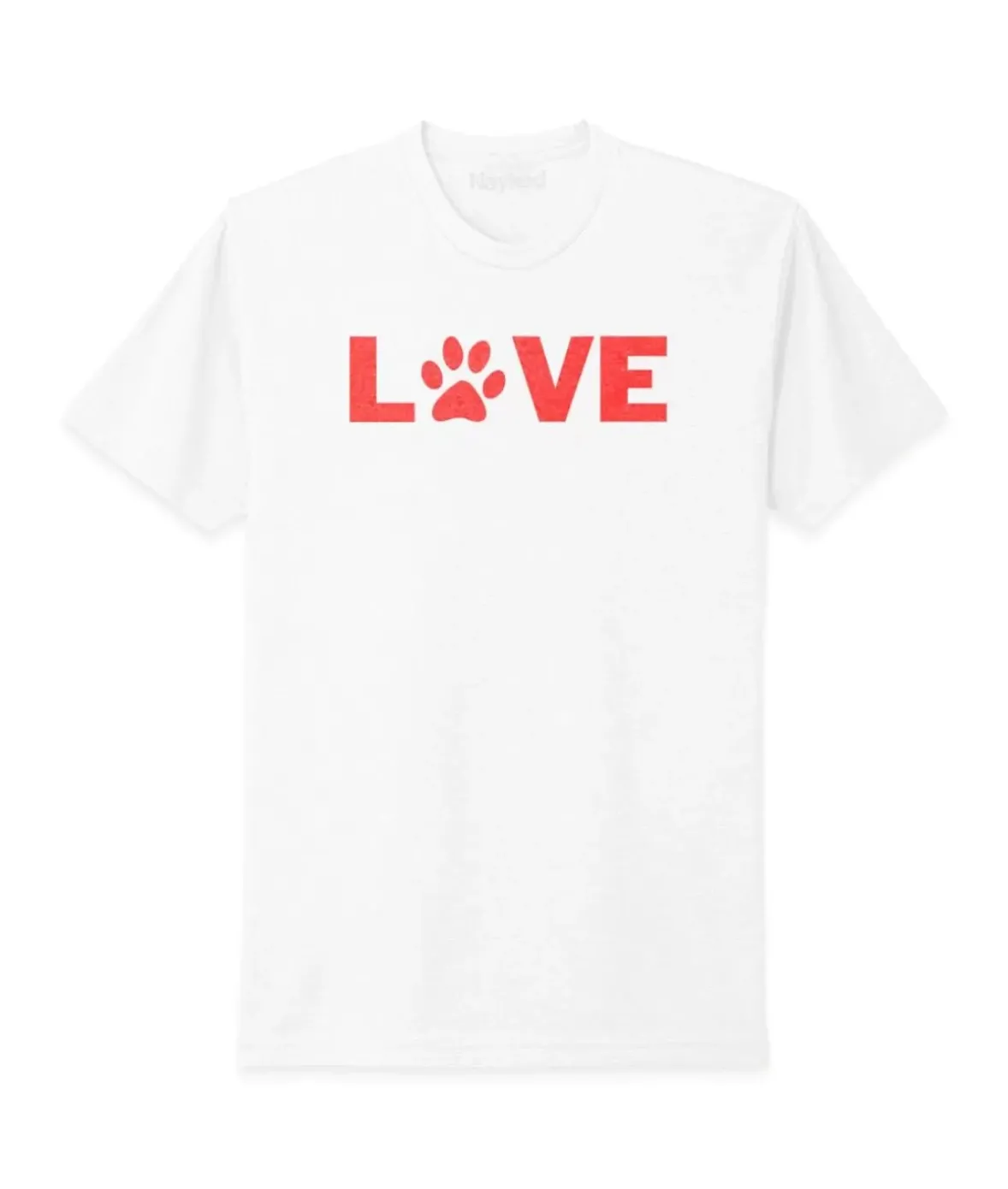Nayked Apparel Shirts>Men'S Ridiculously Soft Midweight Valentine'S Day Graphic T-Shirt | Love My Pet