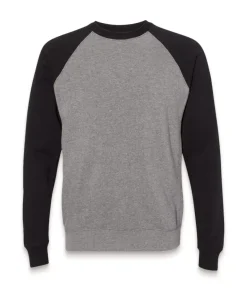 Nayked Apparel Shirts>Men'S Ridiculously Soft Midweight Raglan Colorblocked Pullover