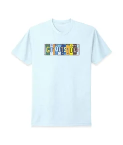 Nayked Apparel Shirts>Men'S Ridiculously Soft Midweight Graphic Tee | Go Outside