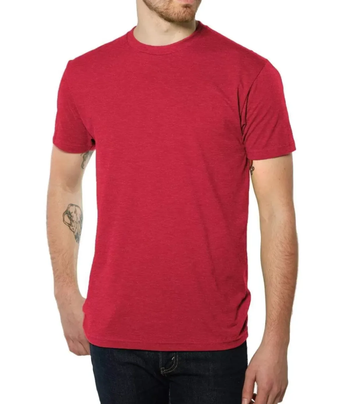 Nayked Apparel Shirts>Men'S Ridiculously Soft Midweight Crew T-Shirt | Classic