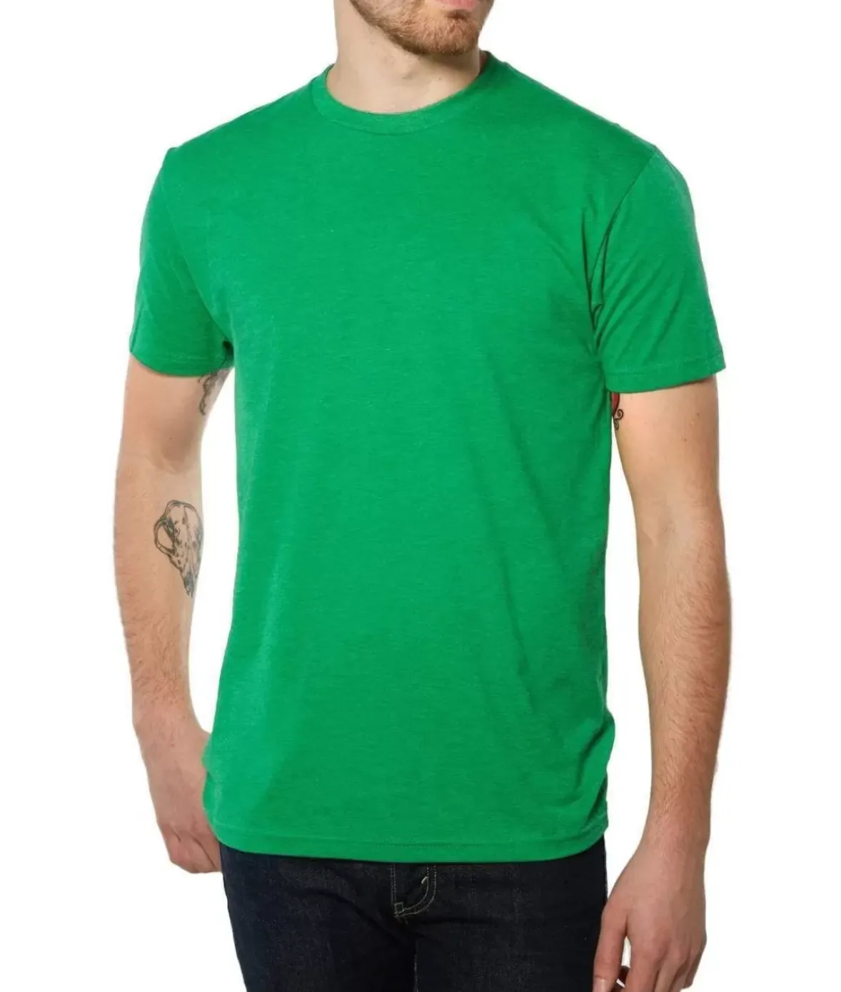Nayked Apparel Shirts>Men'S Ridiculously Soft Midweight Crew T-Shirt | Classic