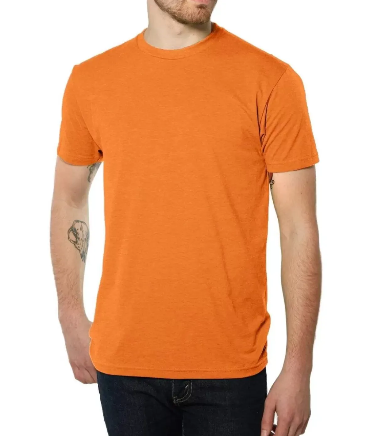 Nayked Apparel Shirts>Men'S Ridiculously Soft Midweight Crew T-Shirt | Classic
