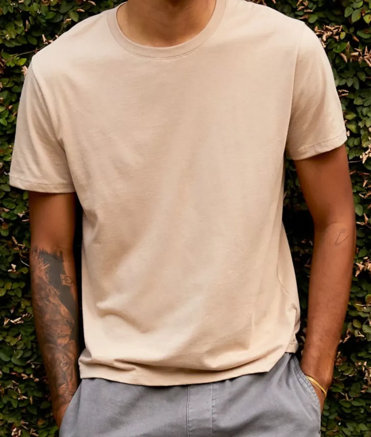 Nayked Apparel T-Shirts>Men'S Ridiculously Soft Modal Recycled Short Sleeve T-Shirt
