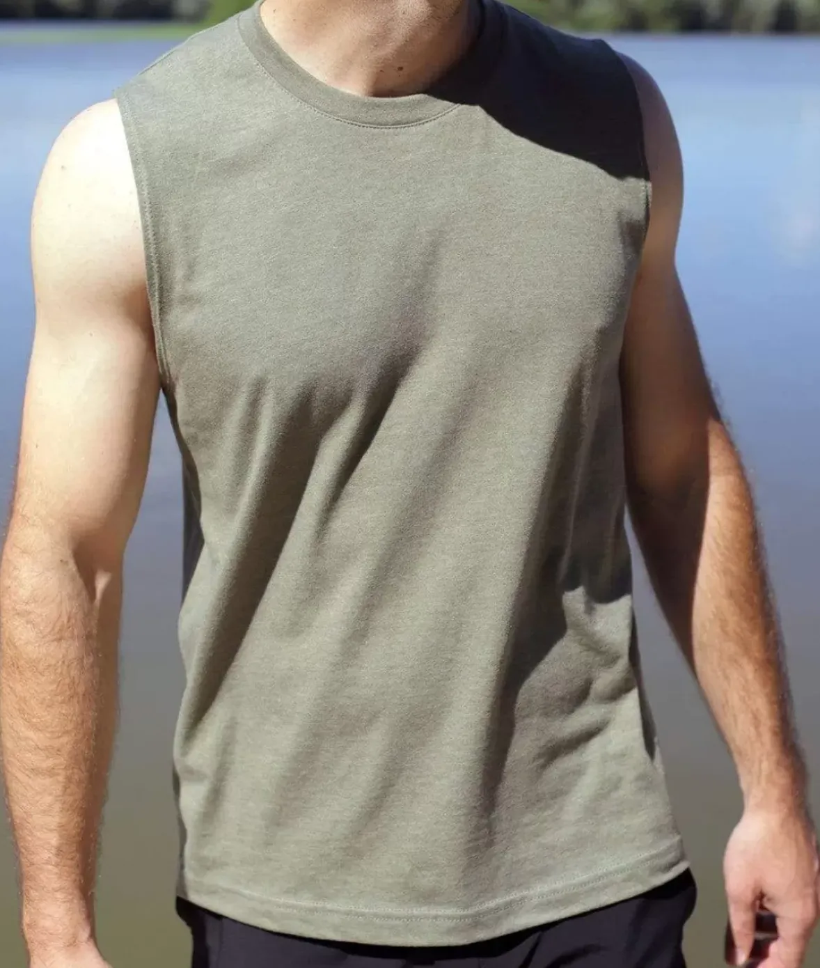 Nayked Apparel T-Shirts>Men'S Ridiculously Soft Muscle Tank