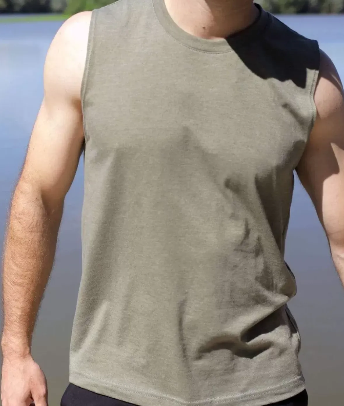 Nayked Apparel Workout Wear>Men'S Ridiculously Soft Muscle Tank