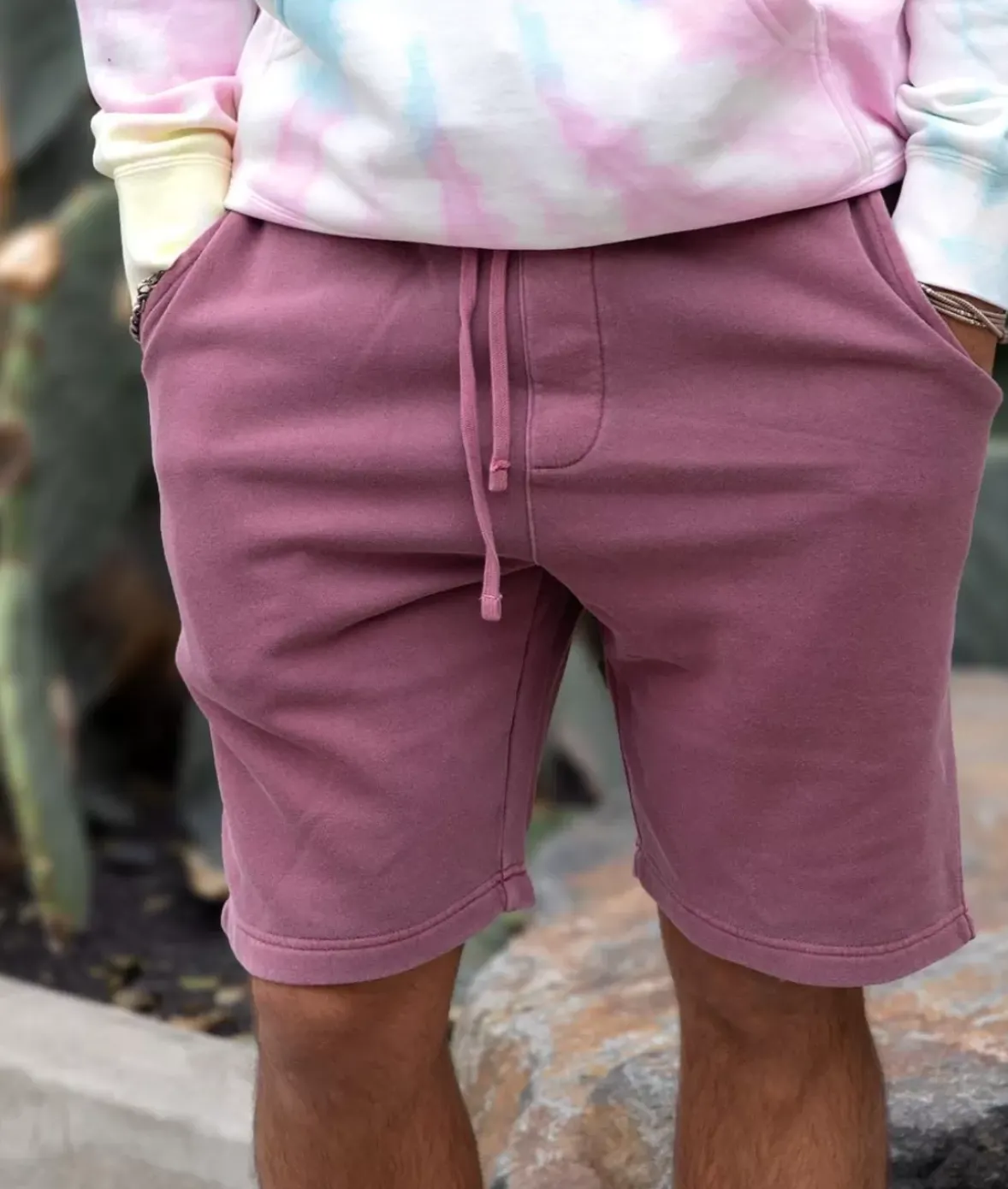 Nayked Apparel Workout Wear>Men'S Ridiculously Soft Pigment-Dyed Shorts