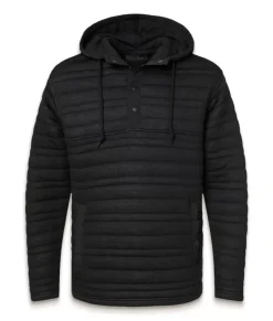Nayked Apparel Hoodies & Sweatshirts>Men'S Ridiculously Soft Quilted Anorak