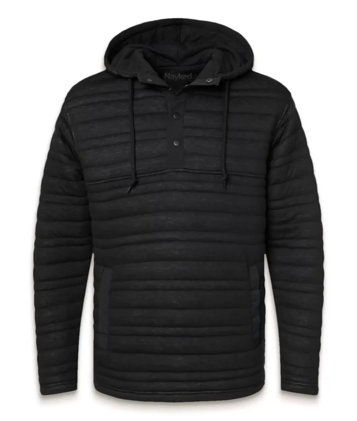 Nayked Apparel Hoodies & Sweatshirts>Men'S Ridiculously Soft Quilted Anorak