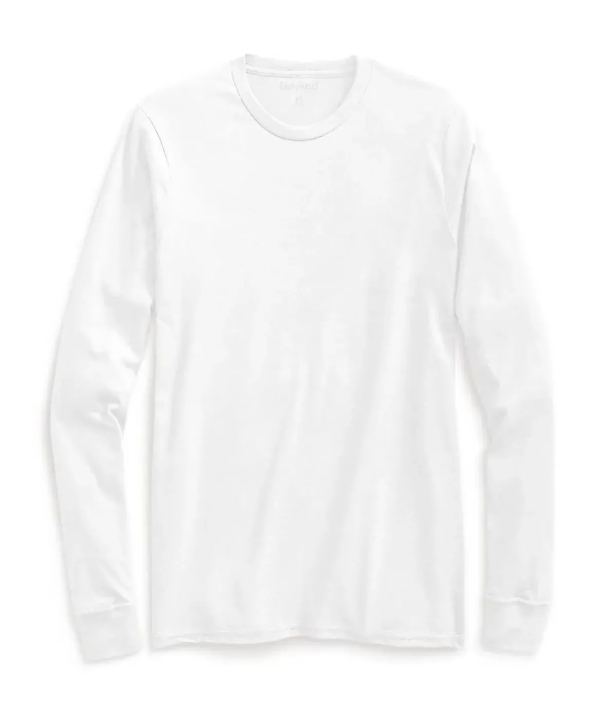 Nayked Apparel Shirts>Men'S Ridiculously Soft Recycled Lightweight Long Sleeve T-Shirt
