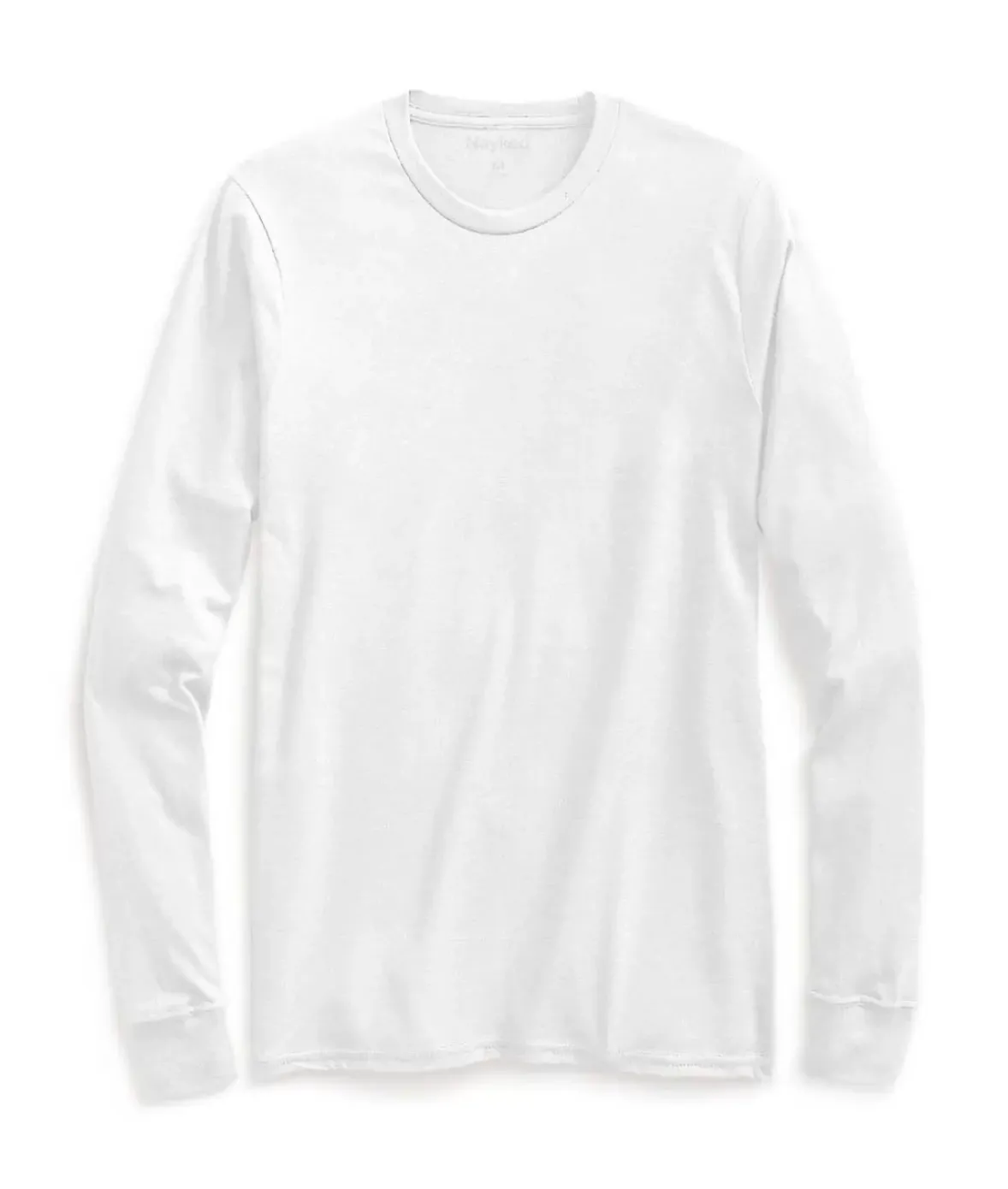 Nayked Apparel Shirts>Men'S Ridiculously Soft Recycled Lightweight Long Sleeve T-Shirt