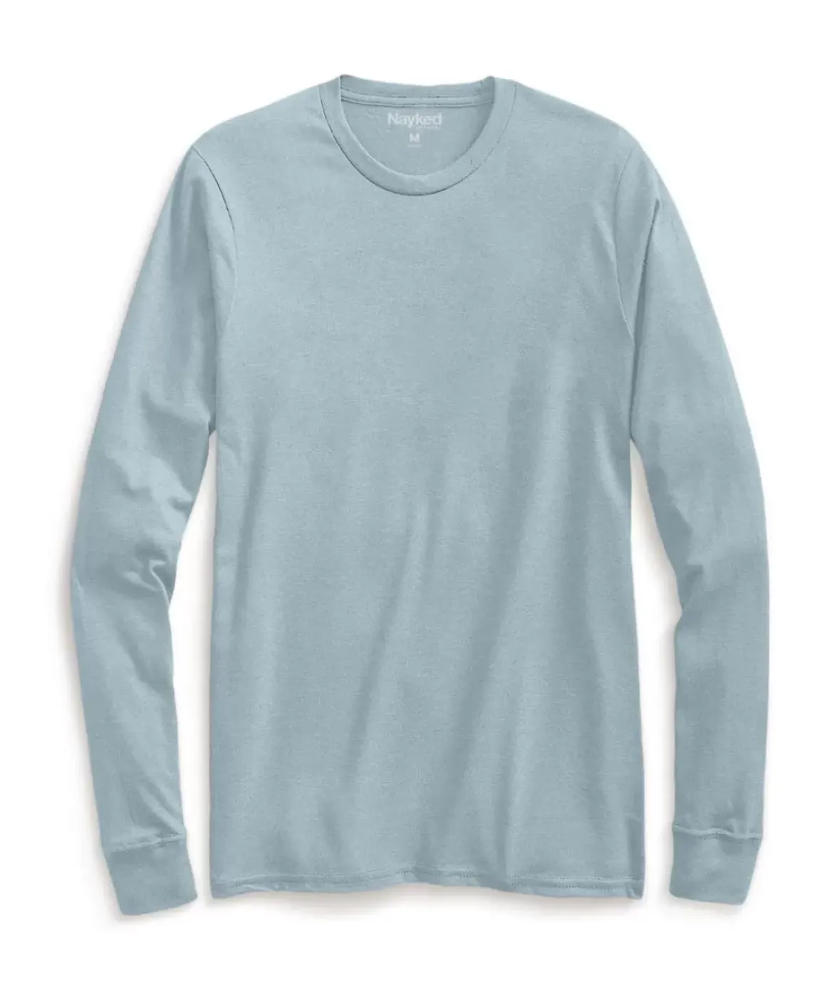 Nayked Apparel Shirts>Men'S Ridiculously Soft Recycled Lightweight Long Sleeve T-Shirt