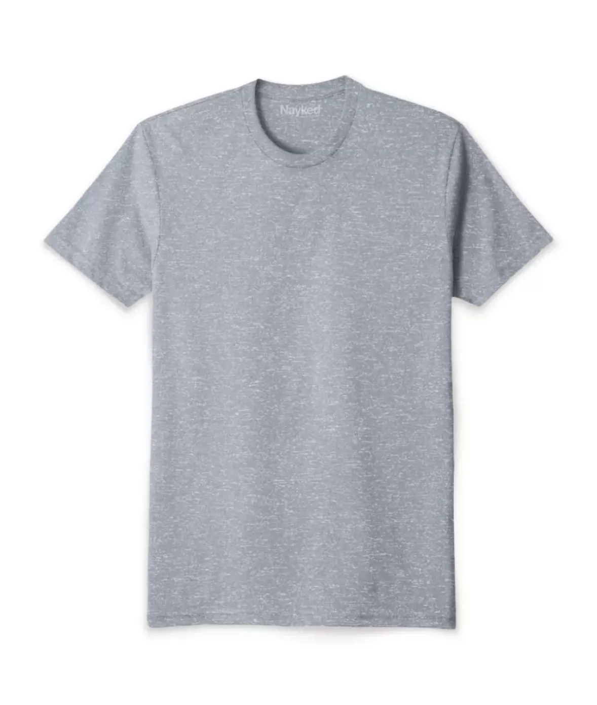 Nayked Apparel T-Shirts>Men'S Ridiculously Soft Sueded Snow Heathered T-Shirt
