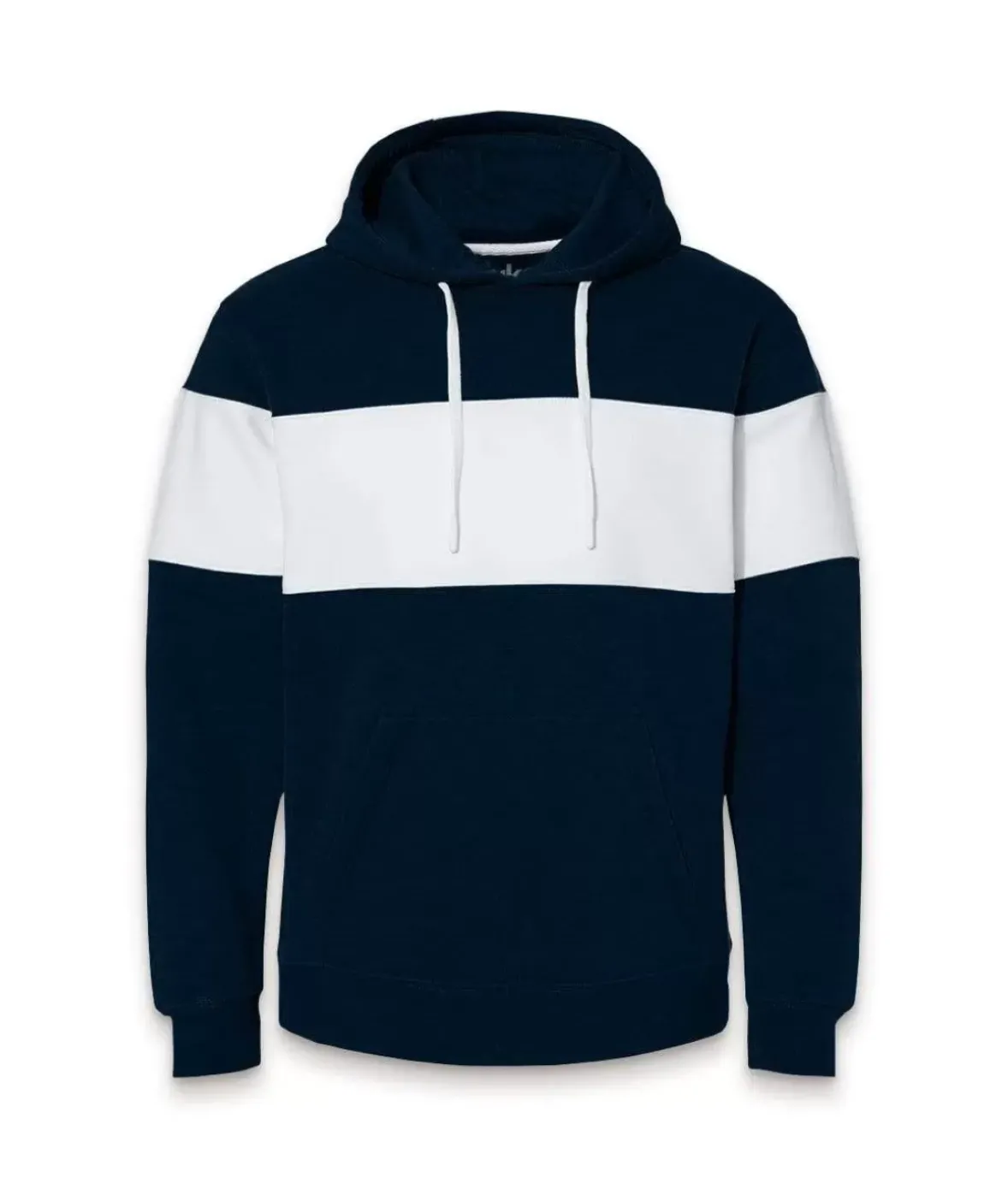Nayked Apparel Shirts>Men'S Ridiculously Soft Sueded Fleece Varsity Block Hoodie