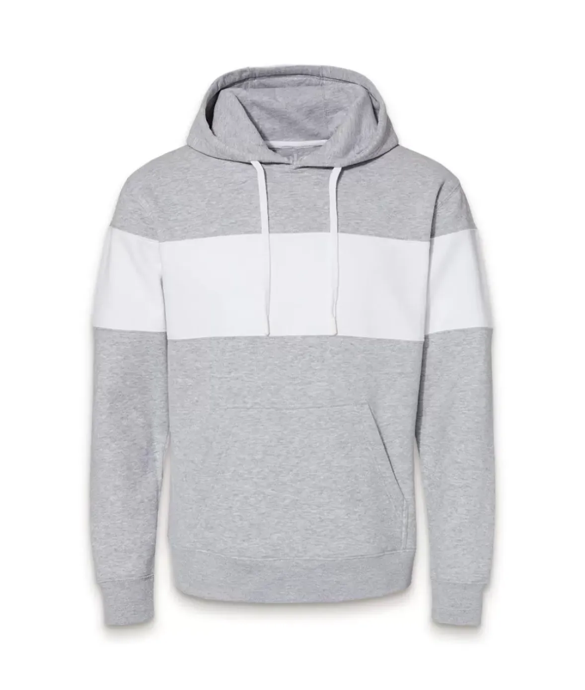 Nayked Apparel Shirts>Men'S Ridiculously Soft Sueded Fleece Varsity Block Hoodie