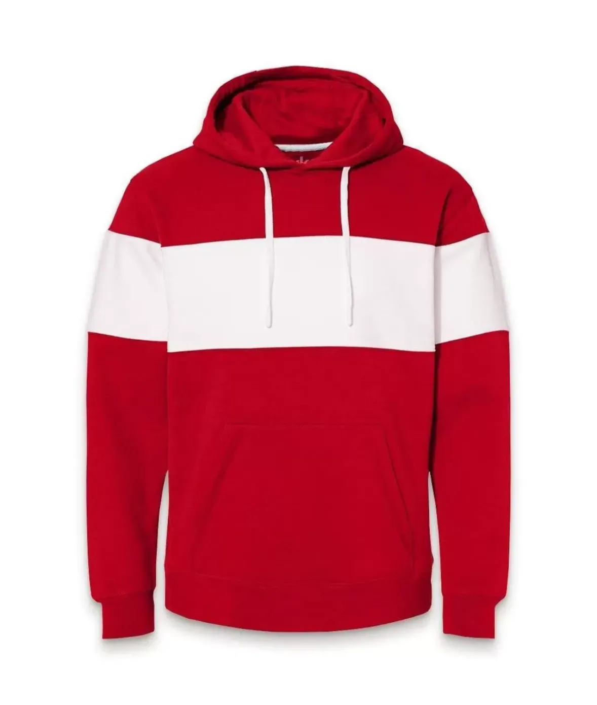 Nayked Apparel Shirts>Men'S Ridiculously Soft Sueded Fleece Varsity Block Hoodie