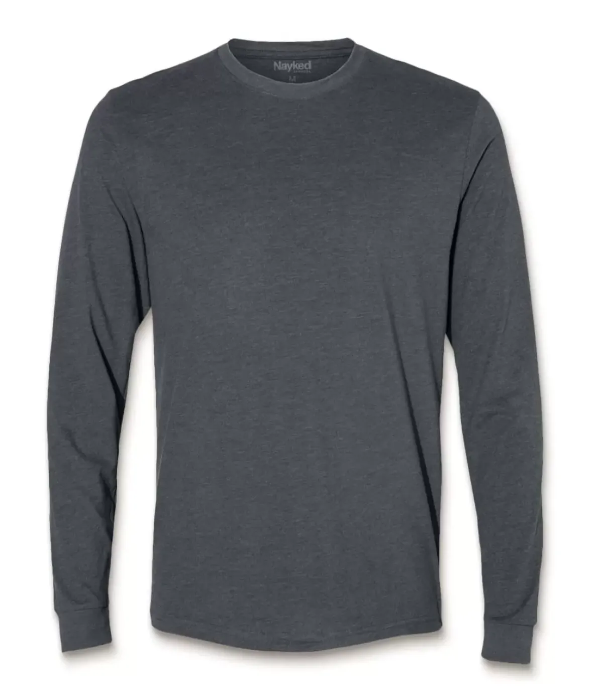 Nayked Apparel T-Shirts>Men'S Ridiculously Soft Sueded Long Sleeve T-Shirt