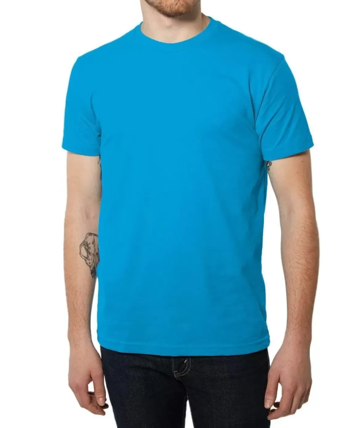 Nayked Apparel T-Shirts>Men'S Ridiculously Soft Sueded Crew T-Shirt | Classic
