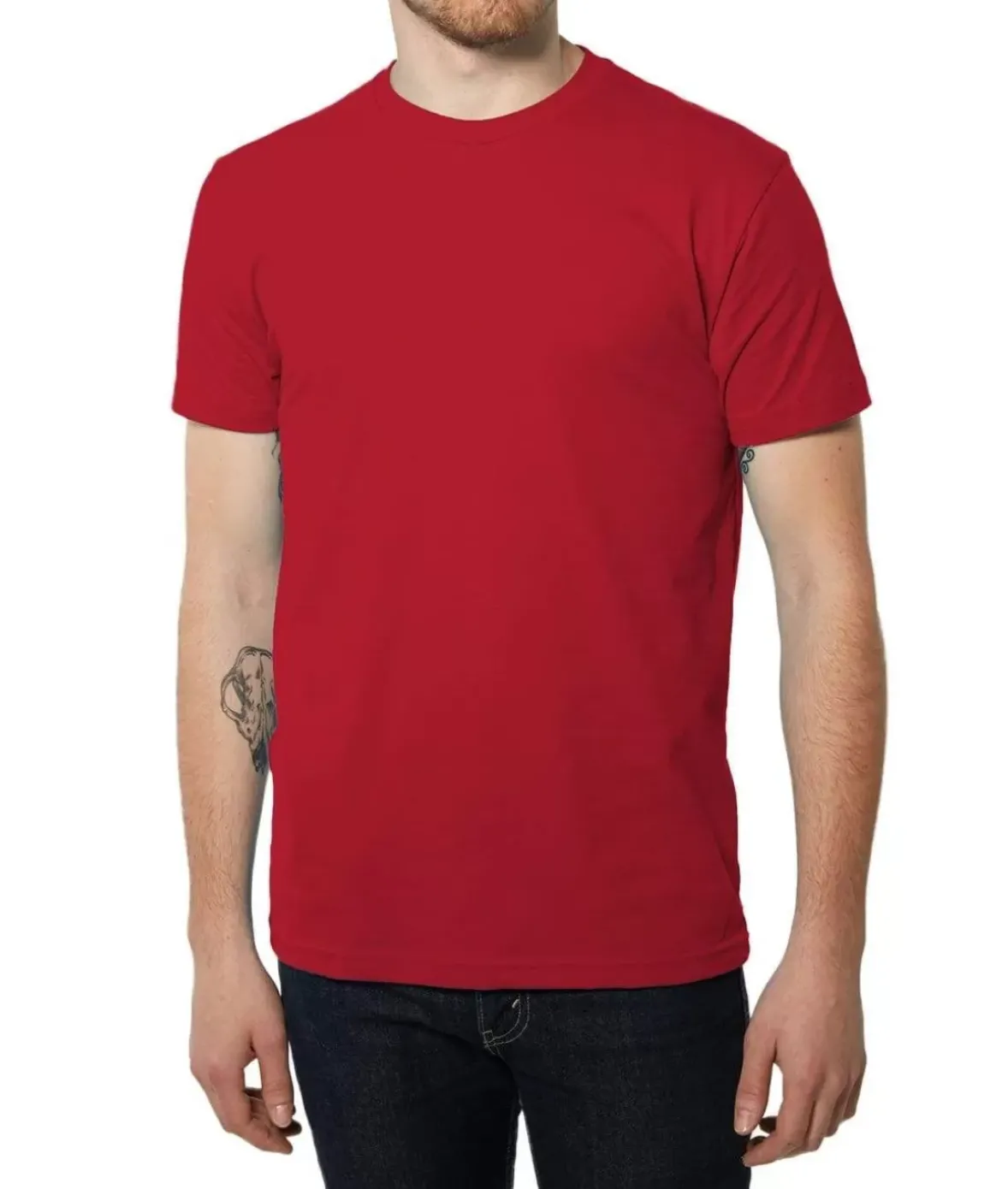 Nayked Apparel T-Shirts>Men'S Ridiculously Soft Sueded Crew T-Shirt | Classic