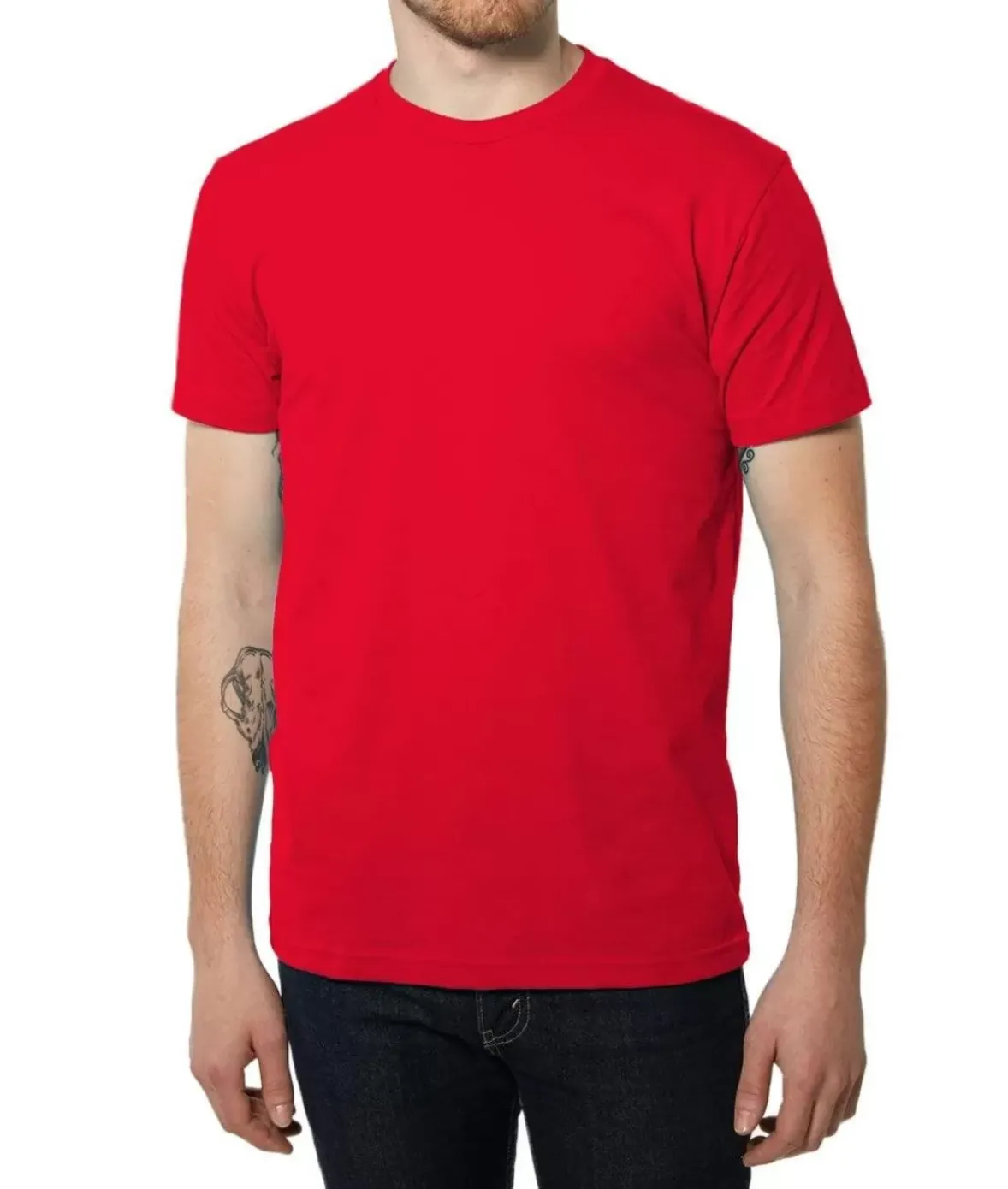 Nayked Apparel Shirts>Men'S Ridiculously Soft Sueded Crew T-Shirt | Classic