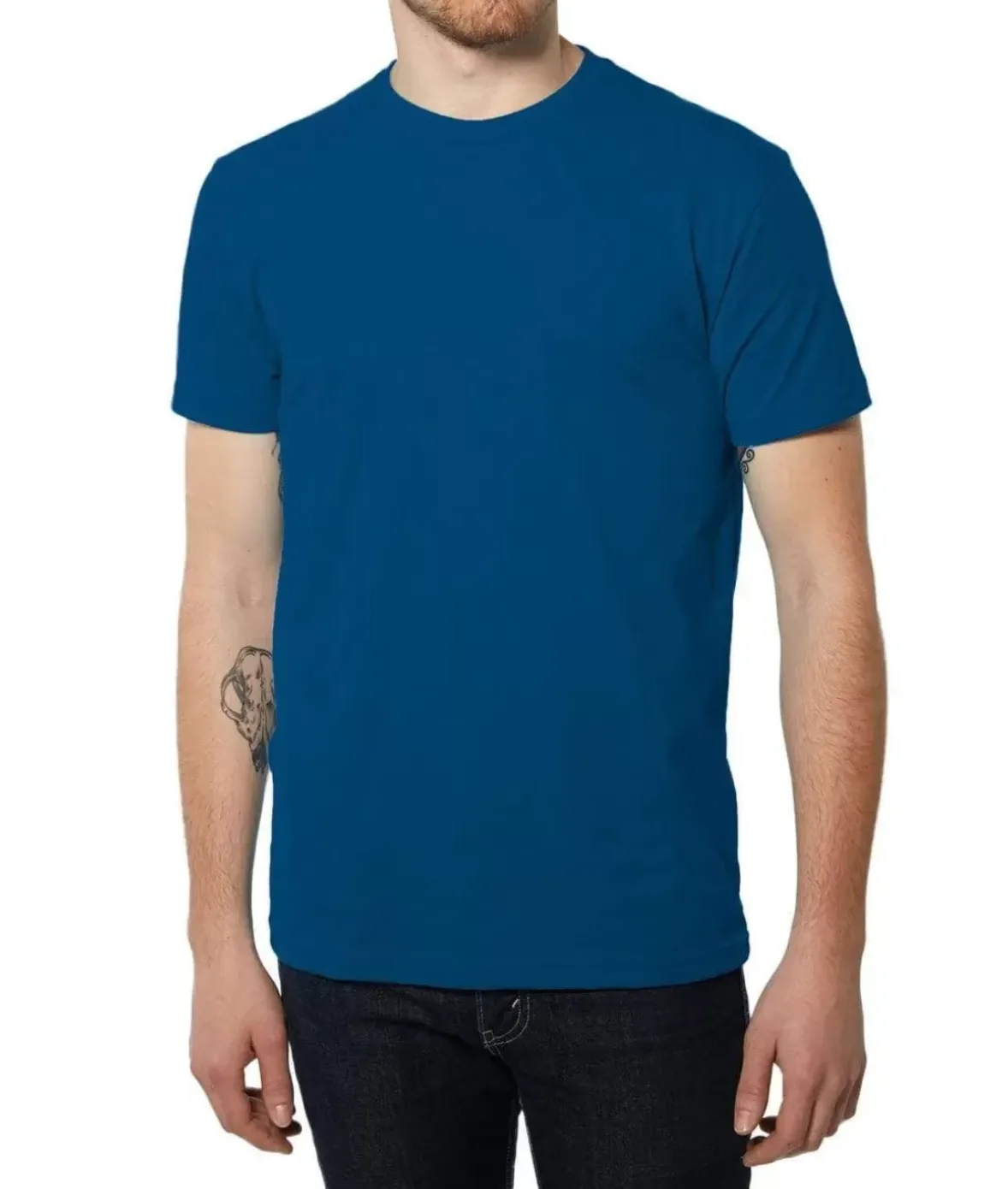 Nayked Apparel Shirts>Men'S Ridiculously Soft Sueded Crew T-Shirt | Classic