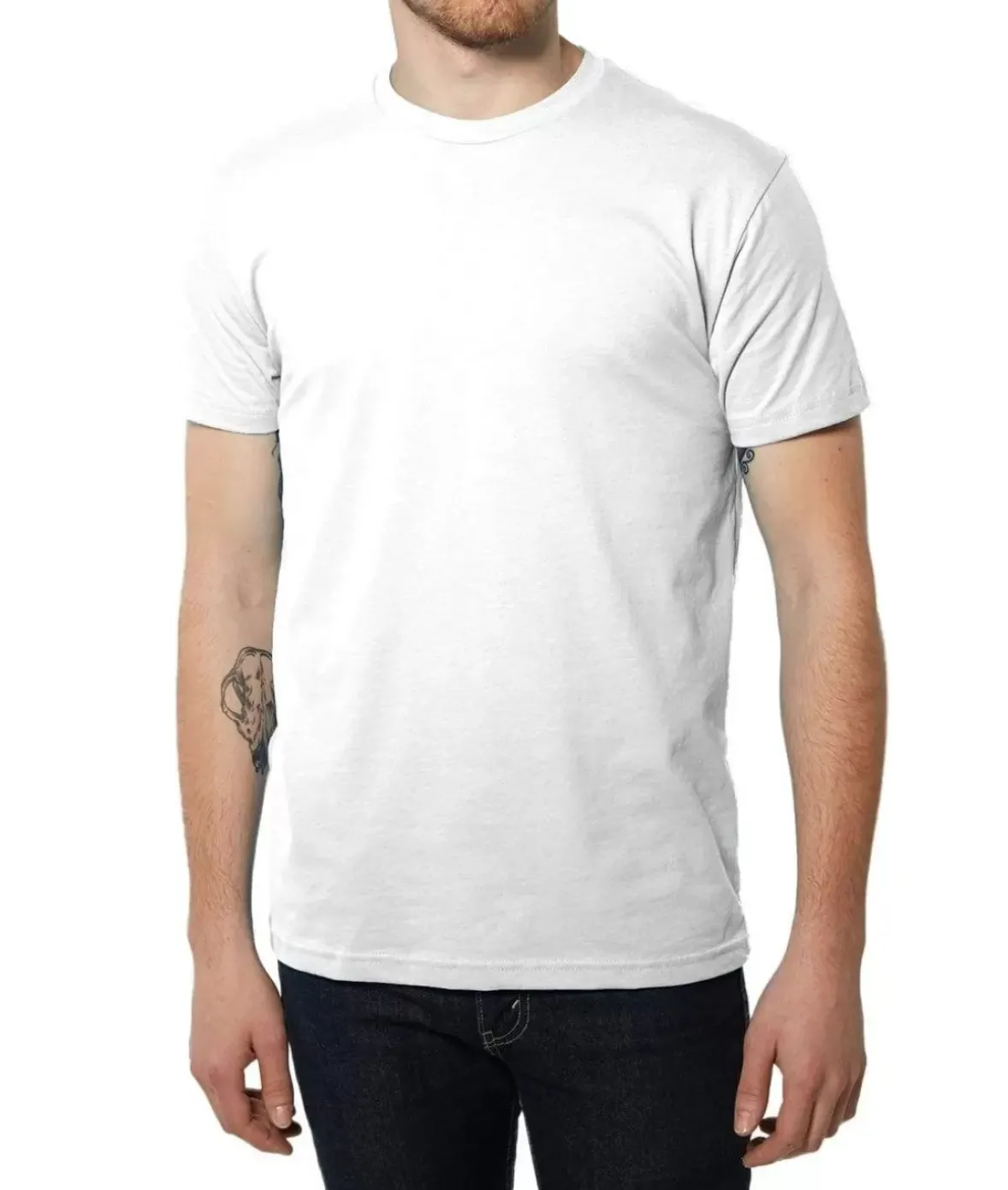 Nayked Apparel Shirts>Men'S Ridiculously Soft Sueded Crew T-Shirt | Classic
