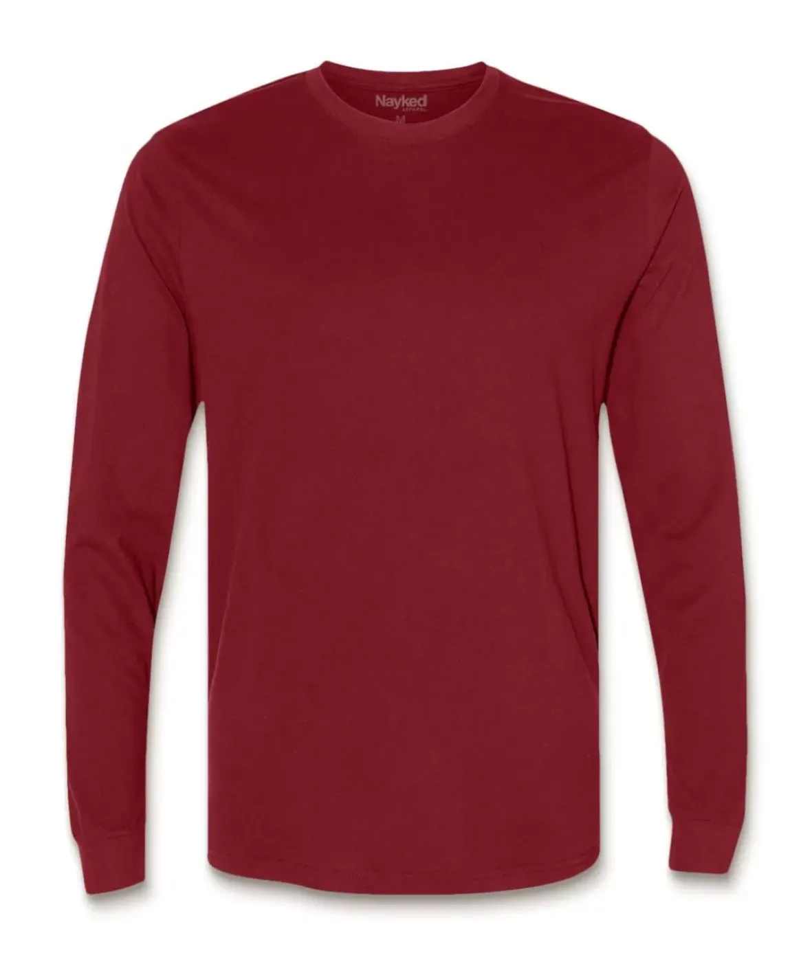 Nayked Apparel Shirts>Men'S Ridiculously Soft Sueded Long Sleeve T-Shirt
