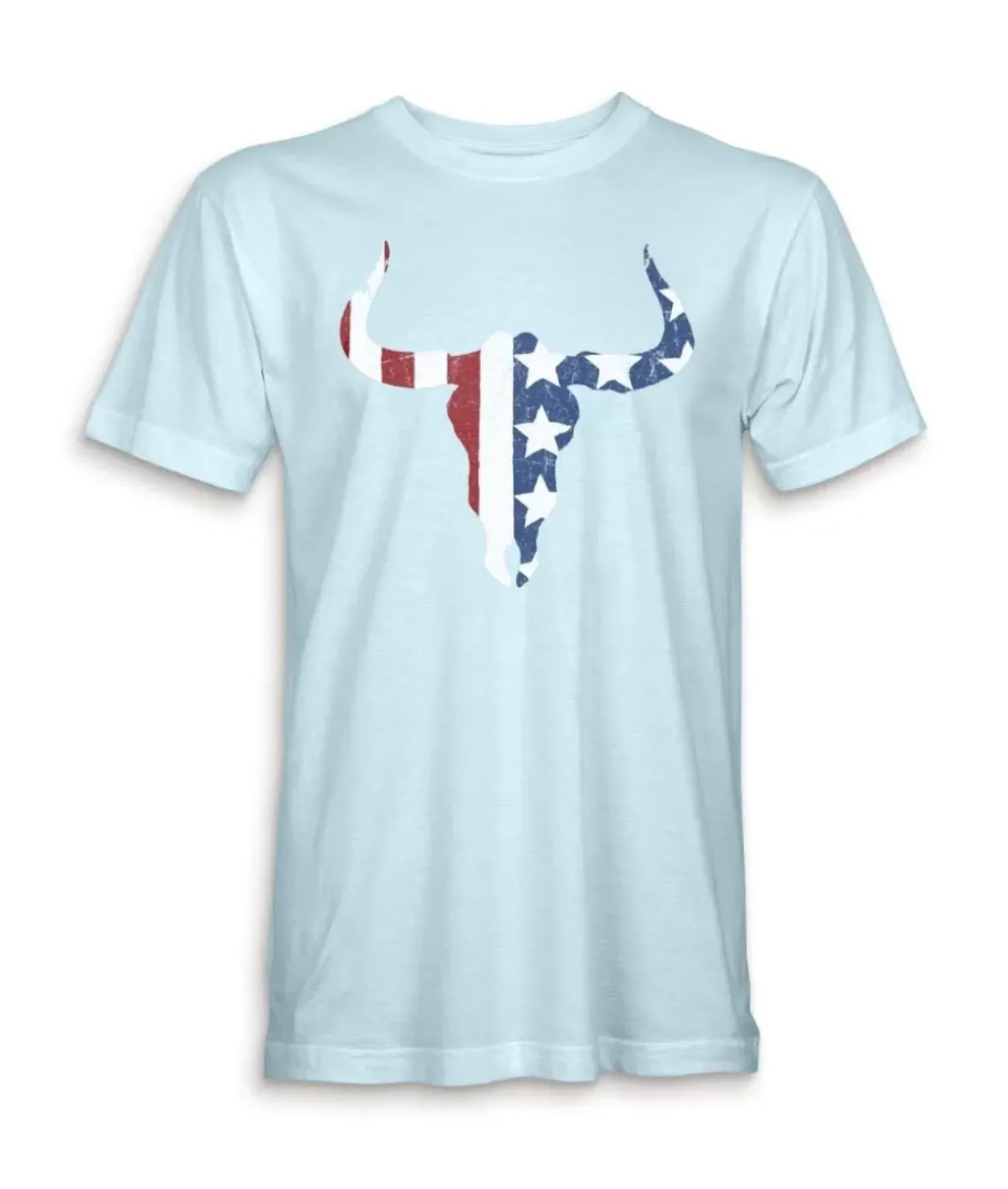 Nayked Apparel T-Shirts>Men'S Ridiculously Soft Sueded Graphic Tee | Bull