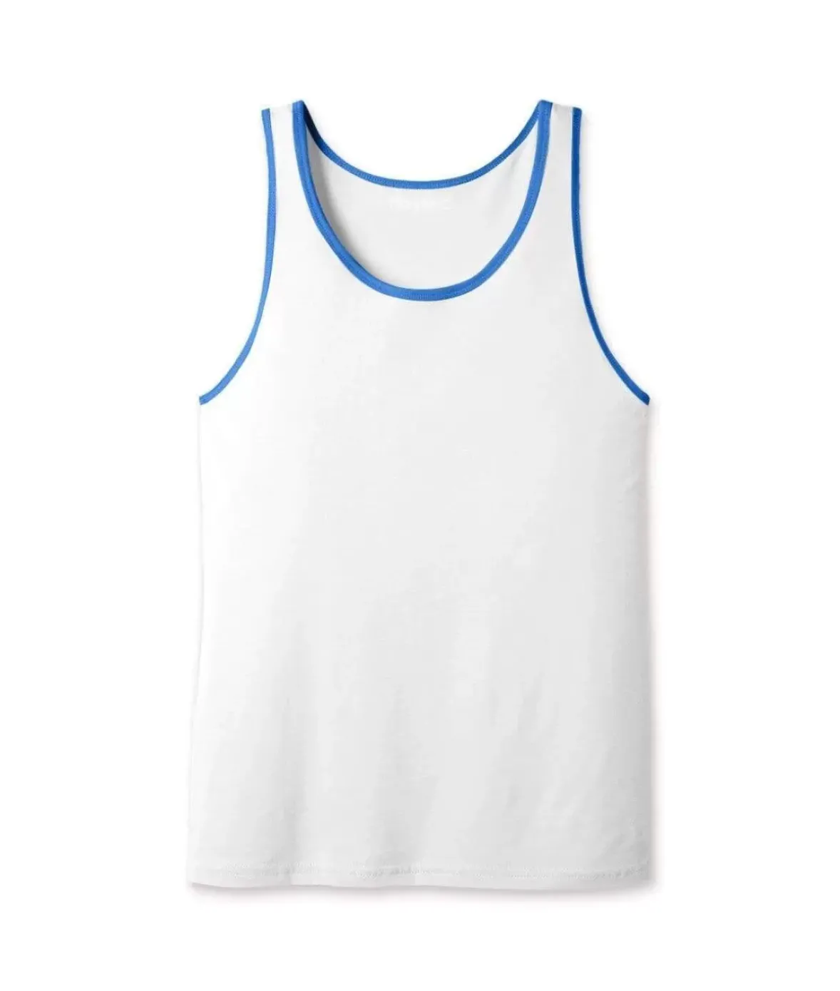 Nayked Apparel Shirts>Men'S Ridiculously Soft Two-Tone Lightweight Tank Top