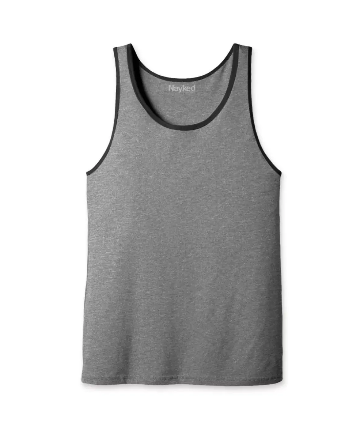 Nayked Apparel Shirts>Men'S Ridiculously Soft Two-Tone Lightweight Tank Top