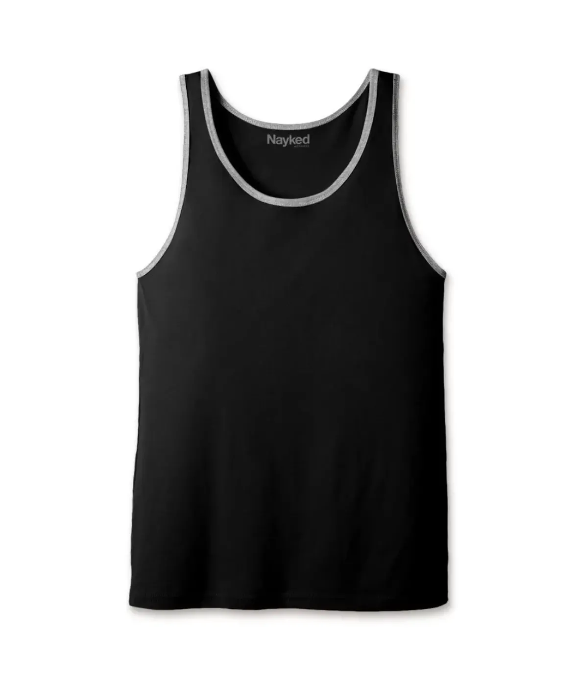 Nayked Apparel Tanks>Men'S Ridiculously Soft Two-Tone Lightweight Tank Top