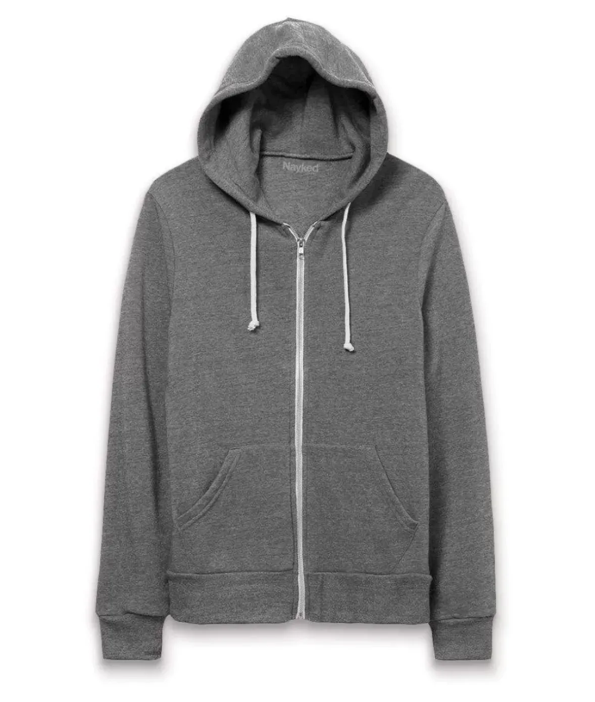 Nayked Apparel Hoodies & Sweatshirts>Men'S Ridiculously Soft Vintage Recycled Fleece Full-Zip Hoodie