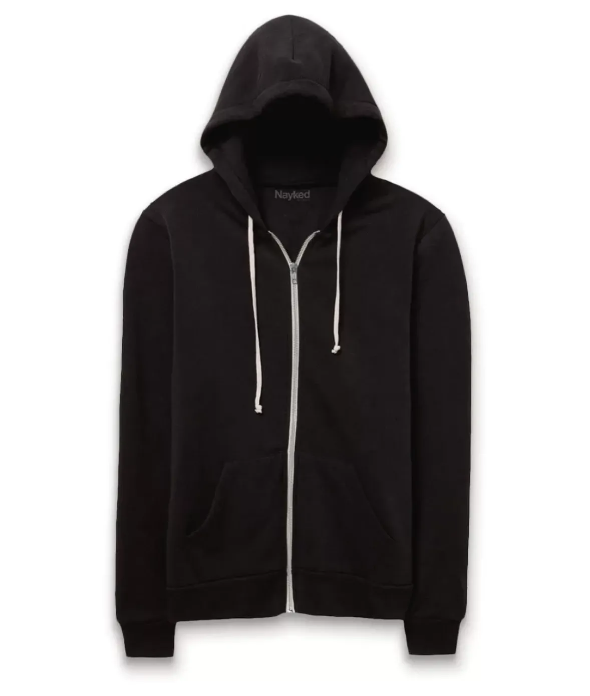 Nayked Apparel Shirts>Men'S Ridiculously Soft Vintage Recycled Fleece Full-Zip Hoodie