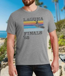 Nayked Apparel Shirts>Men'S Ridiculously Soft Vintage Graphic T-Shirt | Laguna Finals