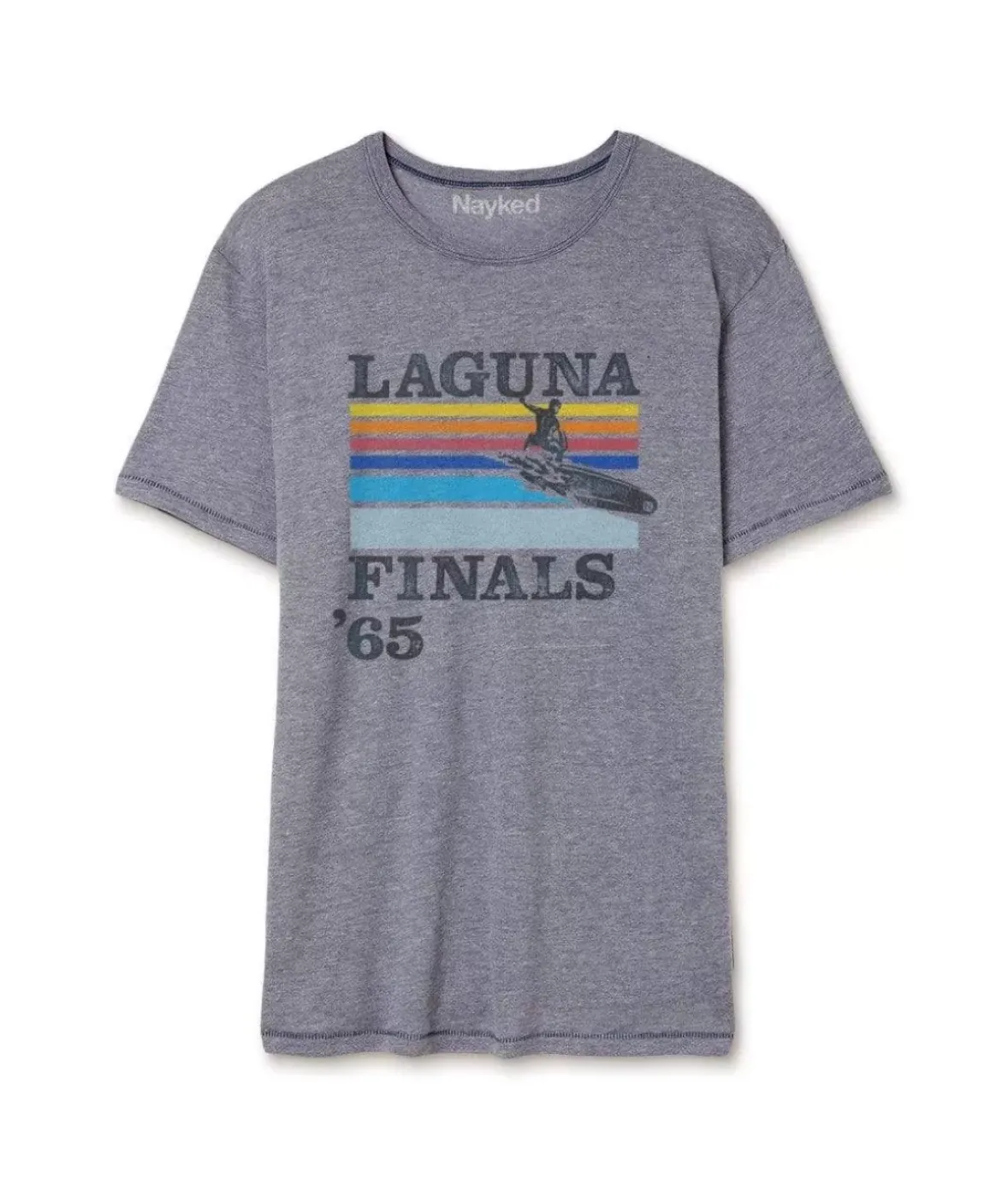 Nayked Apparel Shirts>Men'S Ridiculously Soft Vintage Graphic T-Shirt | Laguna Finals