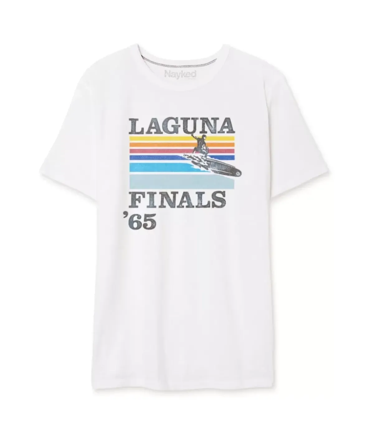 Nayked Apparel Shirts>Men'S Ridiculously Soft Vintage Graphic T-Shirt | Laguna Finals