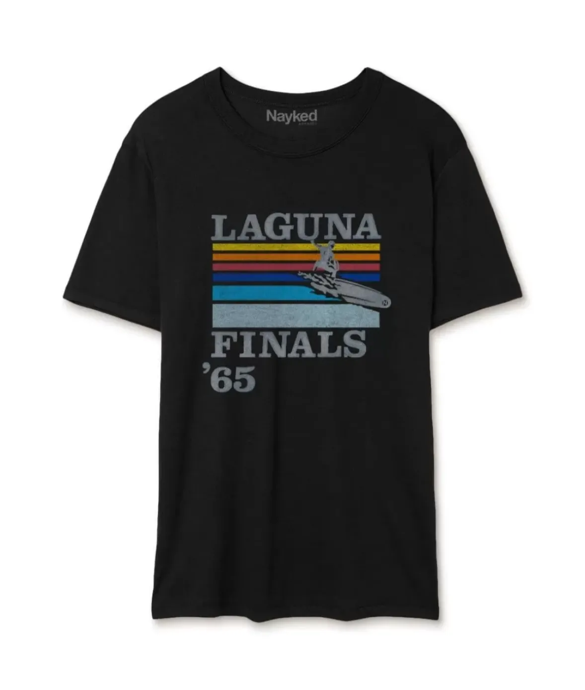 Nayked Apparel Shirts>Men'S Ridiculously Soft Vintage Graphic T-Shirt | Laguna Finals