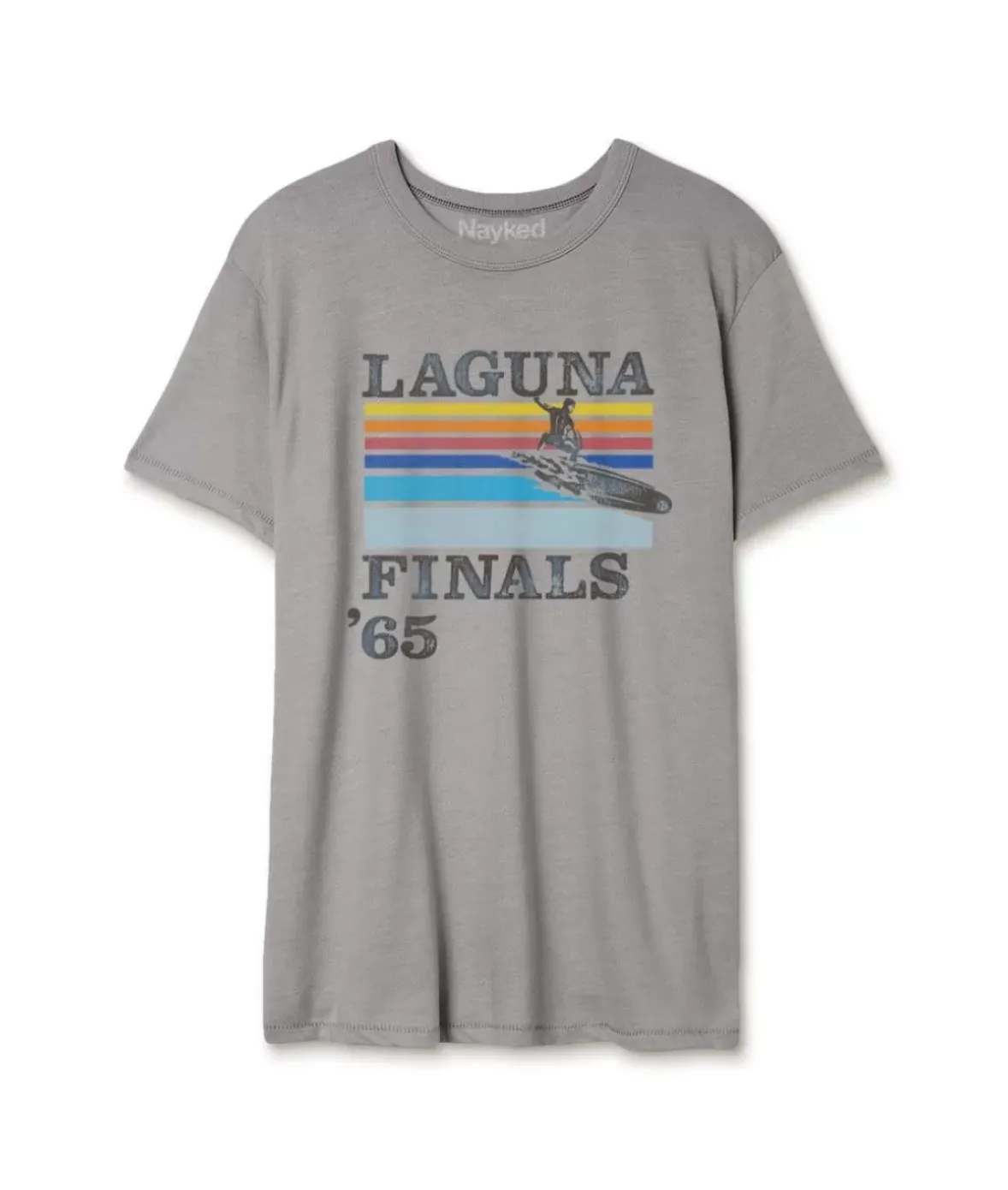 Nayked Apparel Shirts>Men'S Ridiculously Soft Vintage Graphic T-Shirt | Laguna Finals