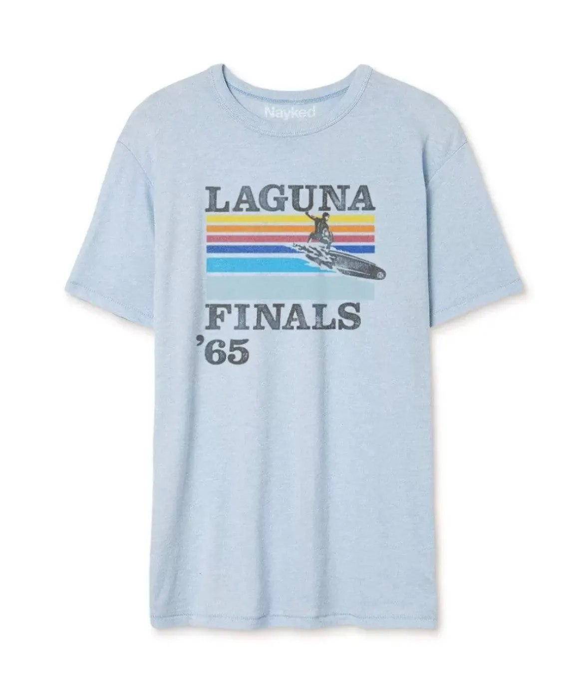 Nayked Apparel Shirts>Men'S Ridiculously Soft Vintage Graphic T-Shirt | Laguna Finals